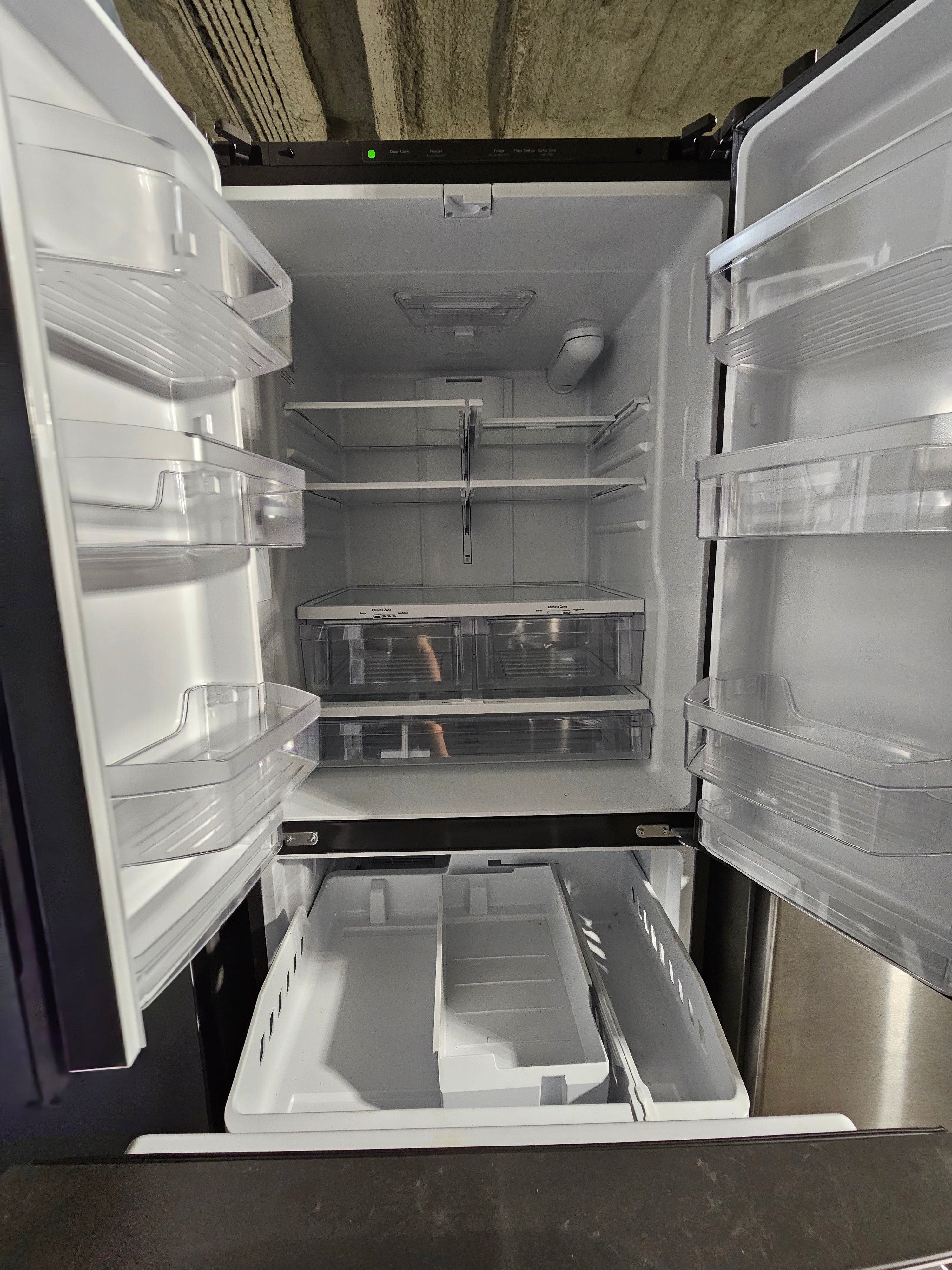 GE 24.7 cu. ft. French Door Refrigerator in Fingerprint Resistant Stainless Steel